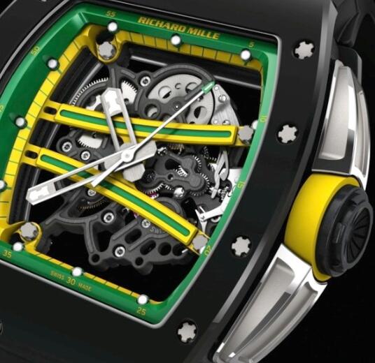 Richard Mille Replica Watch Black RM 61-01 Yohan Blake